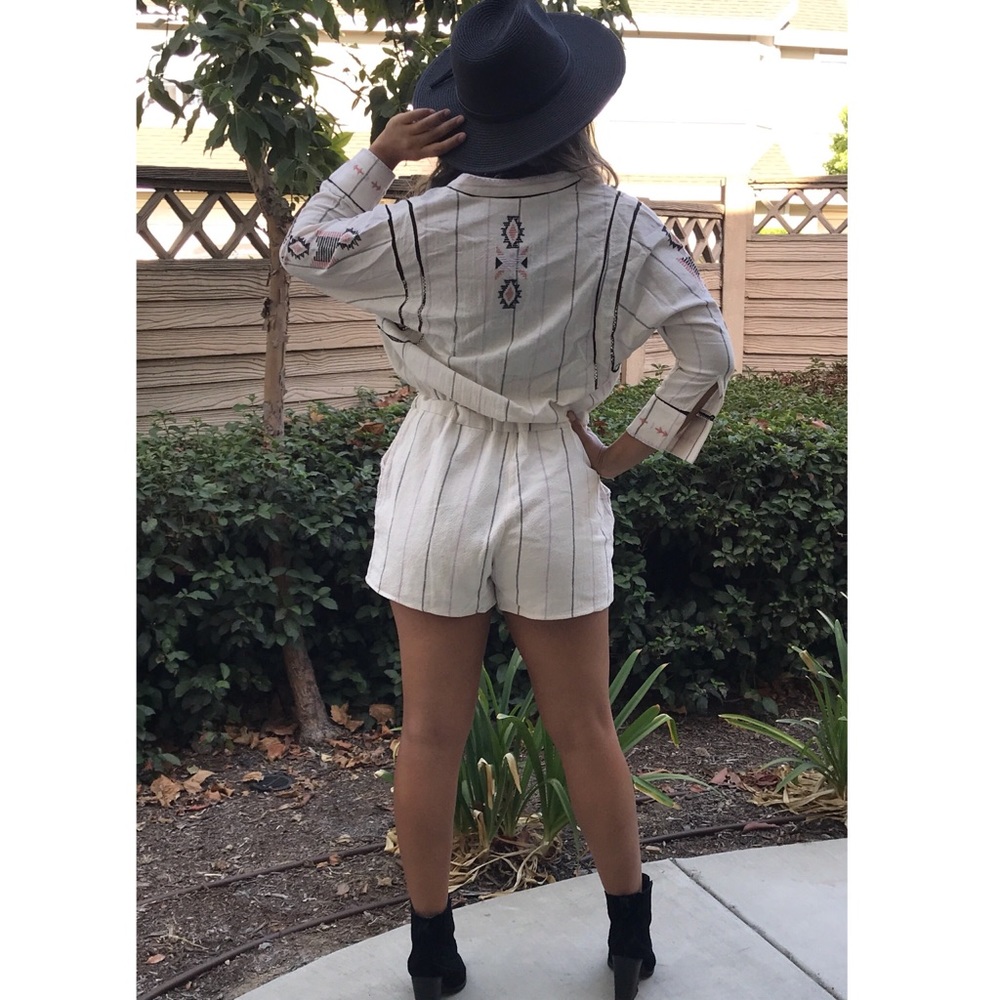Free People Desert Embroidered Romper - Picture 4 of 8